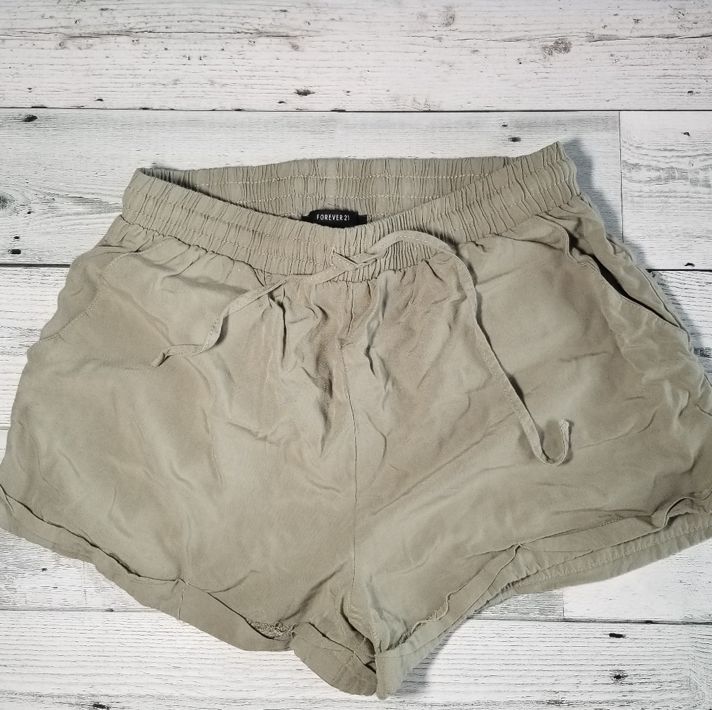 Forever 21 Olive Green Shorts